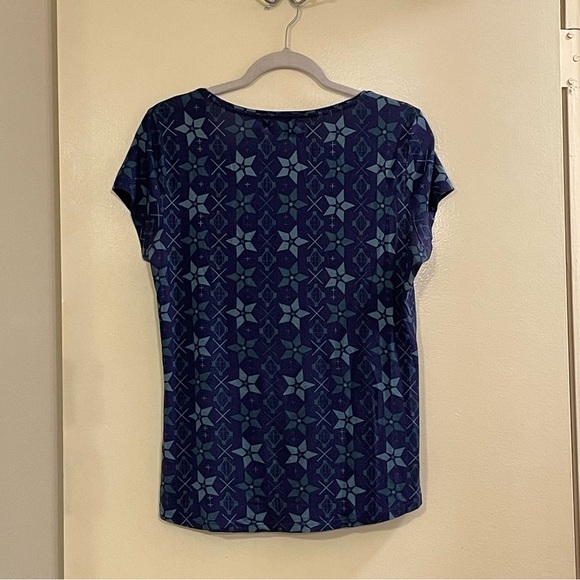 DESIGUAL Geometric Short Sleeve Top in Multicolor - Picture 3 of 6